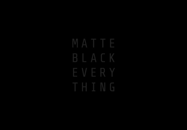 Matte Black